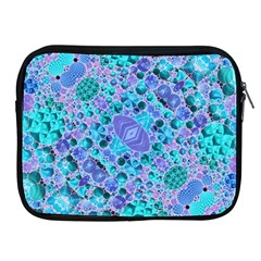 Turquoise Abstract  Apple Ipad Zippered Sleeve by OCDesignss