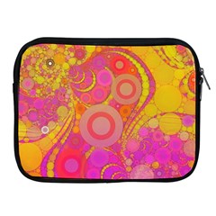 Super Bright Abstract Apple Ipad Zippered Sleeve by OCDesignss