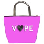 Vape Heart Bucket Handbag Back