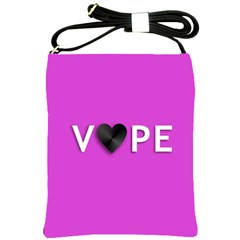 Vape Heart Shoulder Sling Bag by OCDesignss