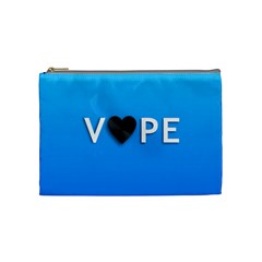 Vape Heart  Cosmetic Bag (medium) by OCDesignss