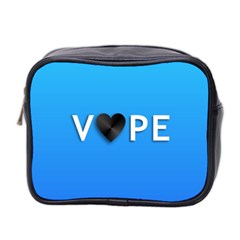 Vape Heart  Mini Travel Toiletry Bag (two Sides) by OCDesignss