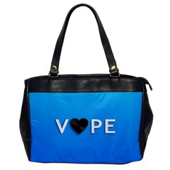 Vape Heart  Oversize Office Handbag (one Side) by OCDesignss