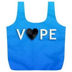 Vape Heart  Reusable Bag (xl) by OCDesignss