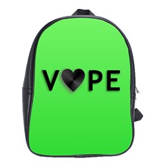 Vape Heart School Bag (large)