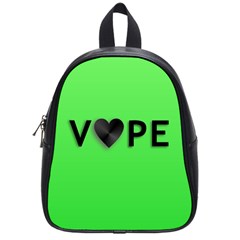 Vape Heart School Bag (small)