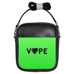 Vape Heart Girl s Sling Bag by OCDesignss