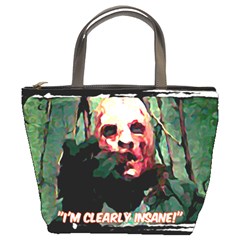 Bloody Face  Bucket Handbag