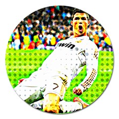 Cristiano Ronaldo  Magnet 5  (round) by Cordug