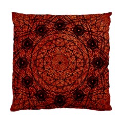 Grunge Style Geometric Mandala Cushion Case (single Sided)  by dflcprints