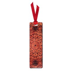 Grunge Style Geometric Mandala Small Bookmark by dflcprints