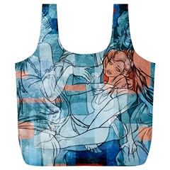 Retro Girls Reusable Bag (XL)