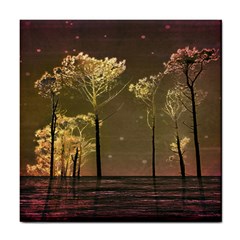 Fantasy Landscape Ceramic Tile by dflcprints