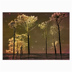 Fantasy Landscape Glasses Cloth (large, Two Sided) by dflcprints