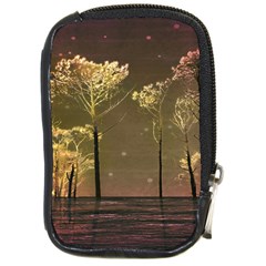 Fantasy Landscape Compact Camera Leather Case by dflcprints