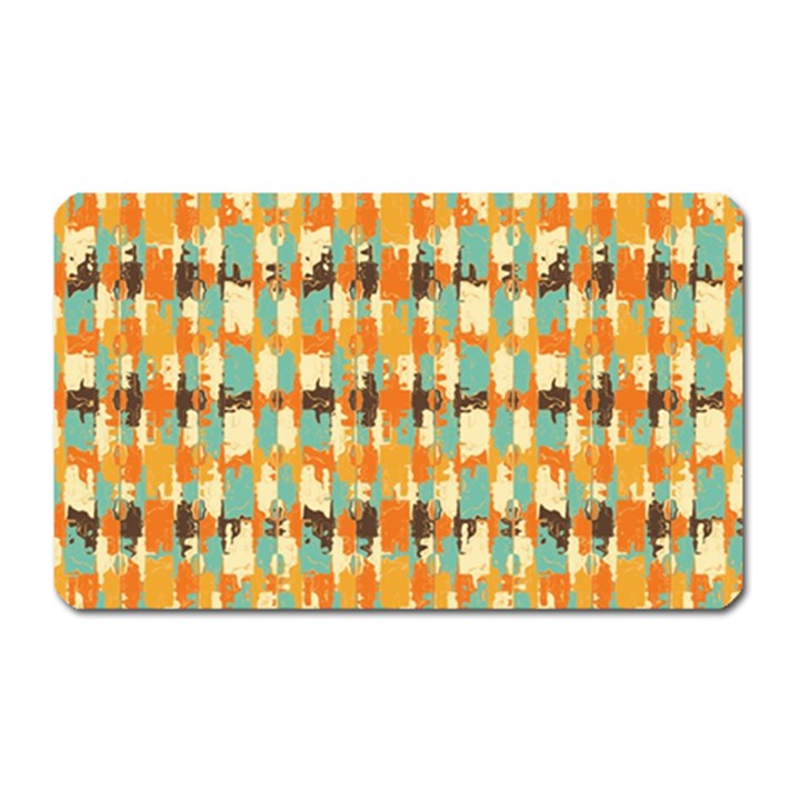 Shredded abstract background Magnet (Rectangular)