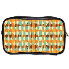 Shredded Abstract Background Toiletries Bag (one Side) by LalyLauraFLM