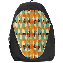 Shredded Abstract Background Backpack Bag by LalyLauraFLM