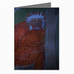 Neanderthal At Night Greeting Card by creationtruth