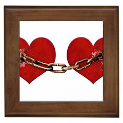 Unbreakable Love Concept Framed Ceramic Tile by dflcprints