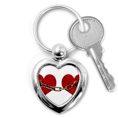 Unbreakable Love Concept Key Chain (heart) by dflcprints