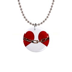 Unbreakable Love Concept Button Necklace by dflcprints