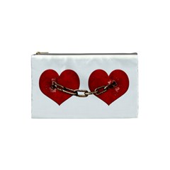 Unbreakable Love Concept Cosmetic Bag (small) by dflcprints