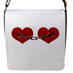 Unbreakable Love Concept Flap Closure Messenger Bag (small) by dflcprints