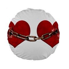 Unbreakable Love Concept 15  Premium Flano Round Cushion  by dflcprints