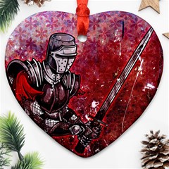 Knight Heart Ornament