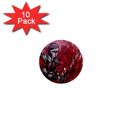 Knight 1  Mini Button (10 pack)