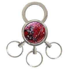 Knight 3-Ring Key Chain