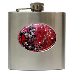 Knight Hip Flask