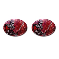 Knight Cufflinks (Oval)