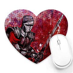 Knight Mouse Pad (Heart)