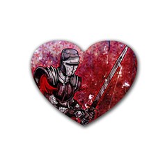 Knight Drink Coasters (Heart)