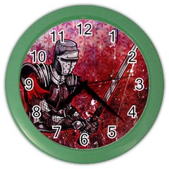 Knight Wall Clock (Color)