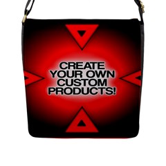 Create Your Own Custom Products And Gifts Flap Closure Messenger Bag (large) by UniqueandCustomGifts