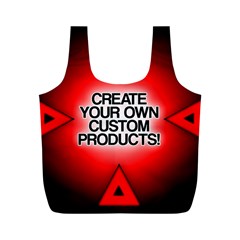 Create Your Own Custom Products And Gifts Reusable Bag (m) by UniqueandCustomGifts