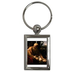 Abraham Key Chain (rectangle) by RembrandtRowe