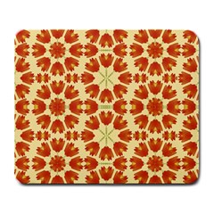 Colorful Floral Print Vector Style Large Mouse Pad (Rectangle)