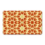 Colorful Floral Print Vector Style Magnet (Rectangular) Front