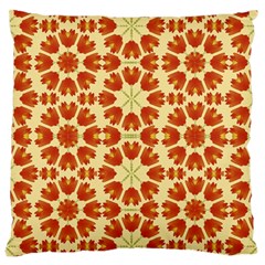 Colorful Floral Print Vector Style Standard Flano Cushion Case (Two Sides)