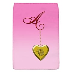 A Golden Rose Heart Locket Removable Flap Cover (large)