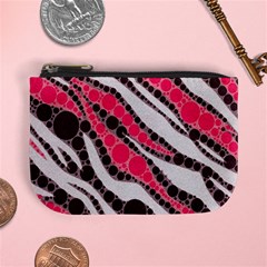 Red Zebra Bling  Coin Change Purse by OCDesignss