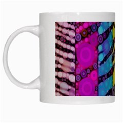 Crazy Animal Print Abstract  White Coffee Mug by OCDesignss