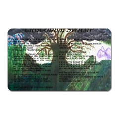 Crocodileswamp Magnet (rectangular) by beautifulscars