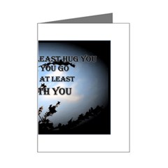 Cry With You Mini Greeting Card by beautifulscars