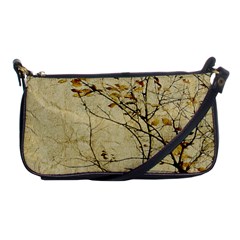 Nature Floral Print Collage In Warm Tones Evening Bag by dflcprints