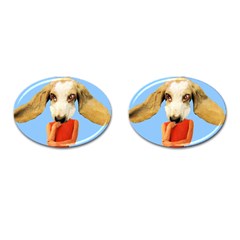 Flighty Cufflinks (oval) by AnimalsLol